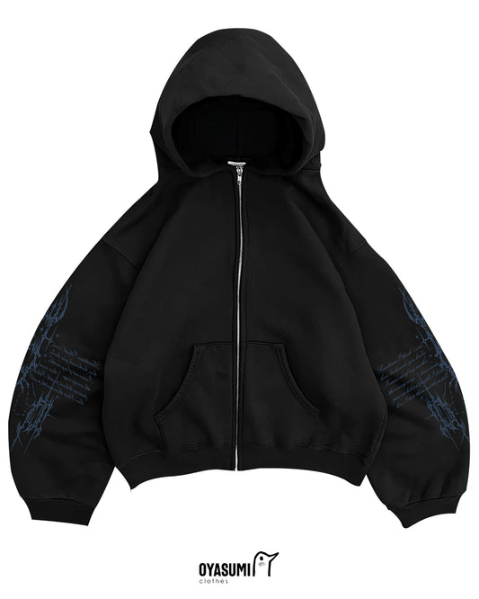ZIP HOODIE BOXY FIT AKI