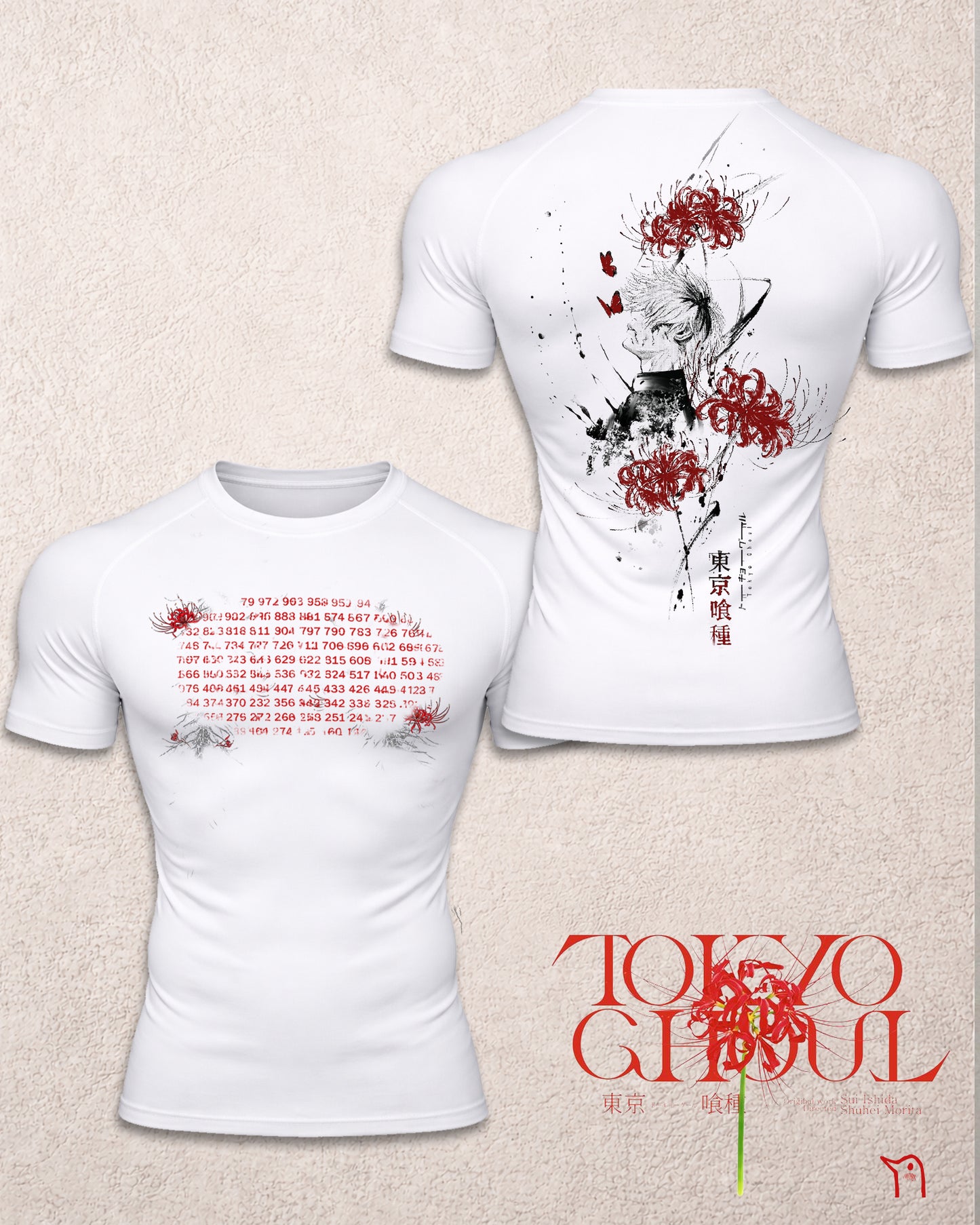 COMPRESSED SHIRT KANEKI BLANCO