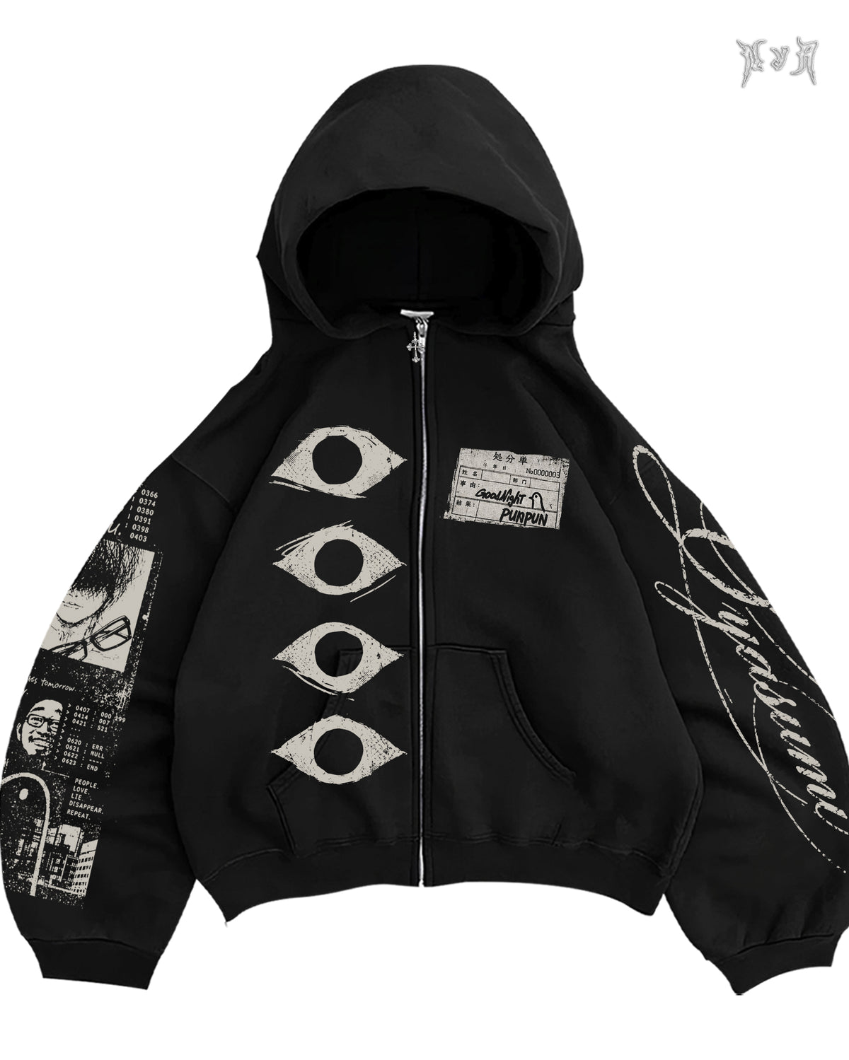 Zip Hoodie OYASUMI PUNPUN