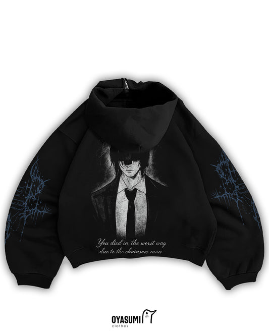 ZIP HOODIE BOXY FIT AKI