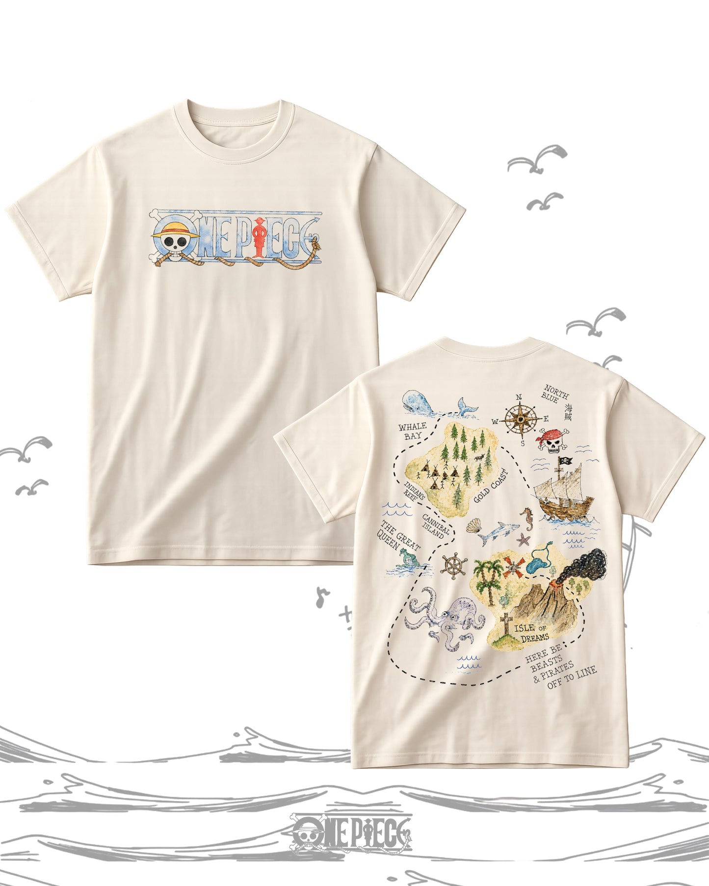 T-Shirt Boxy  Regular ONE PIECE