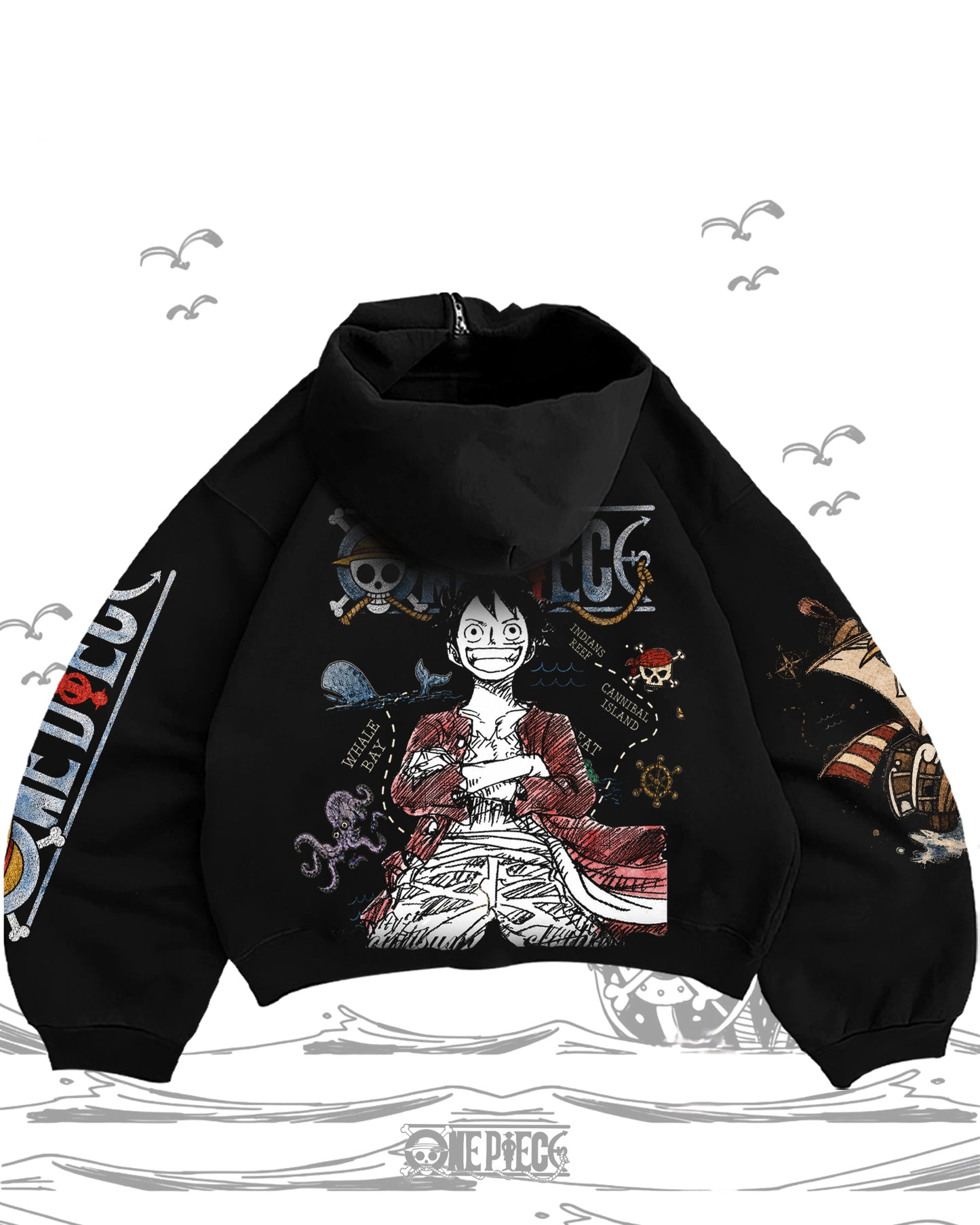Zip Hoodie Luffy