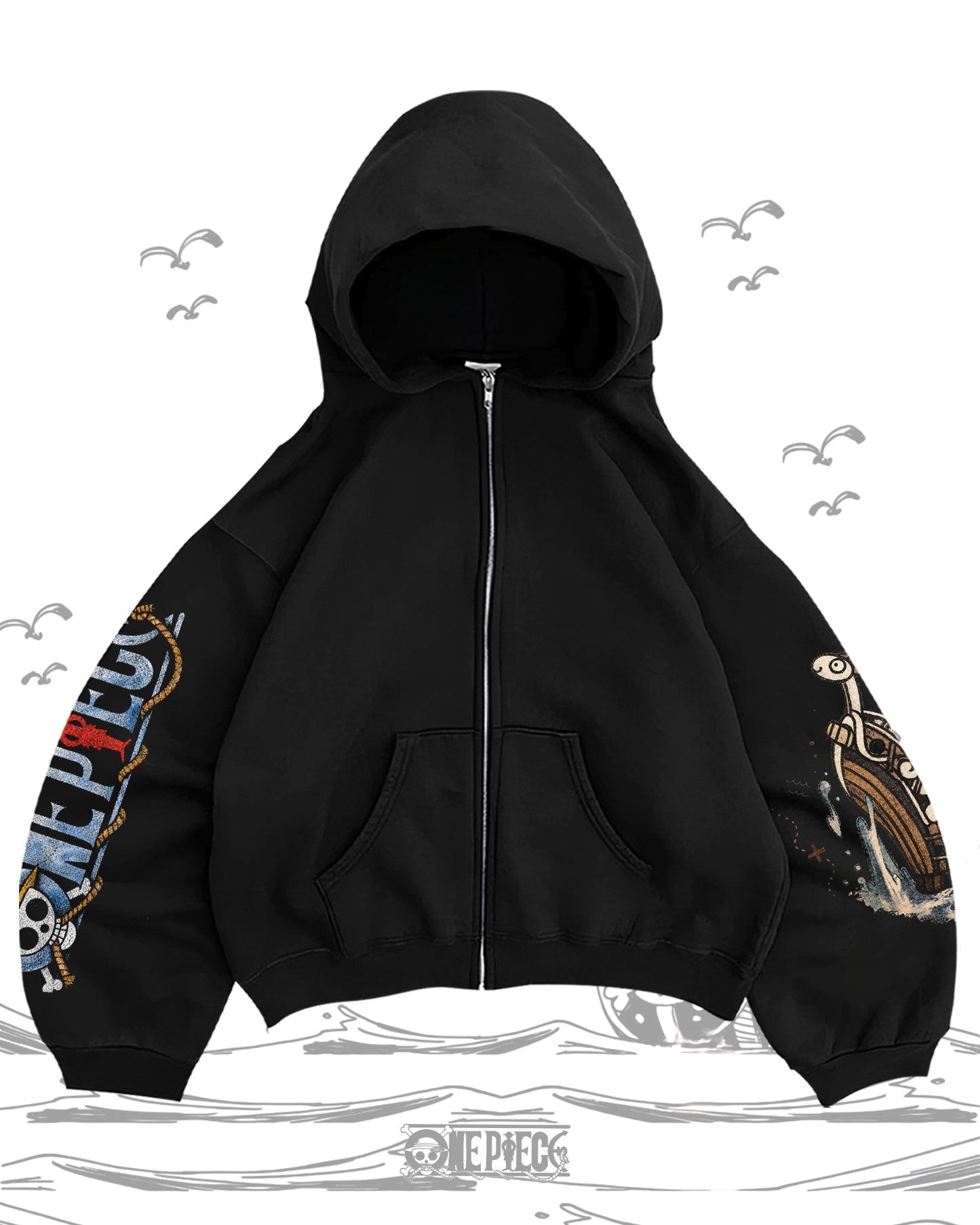 Zip Hoodie Luffy
