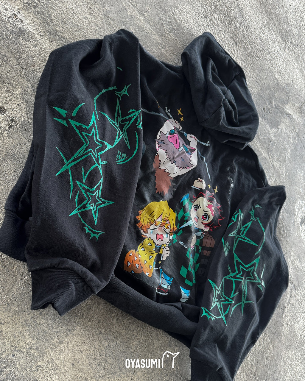 ZIP HOODIE BOXY FIT KIMETSU