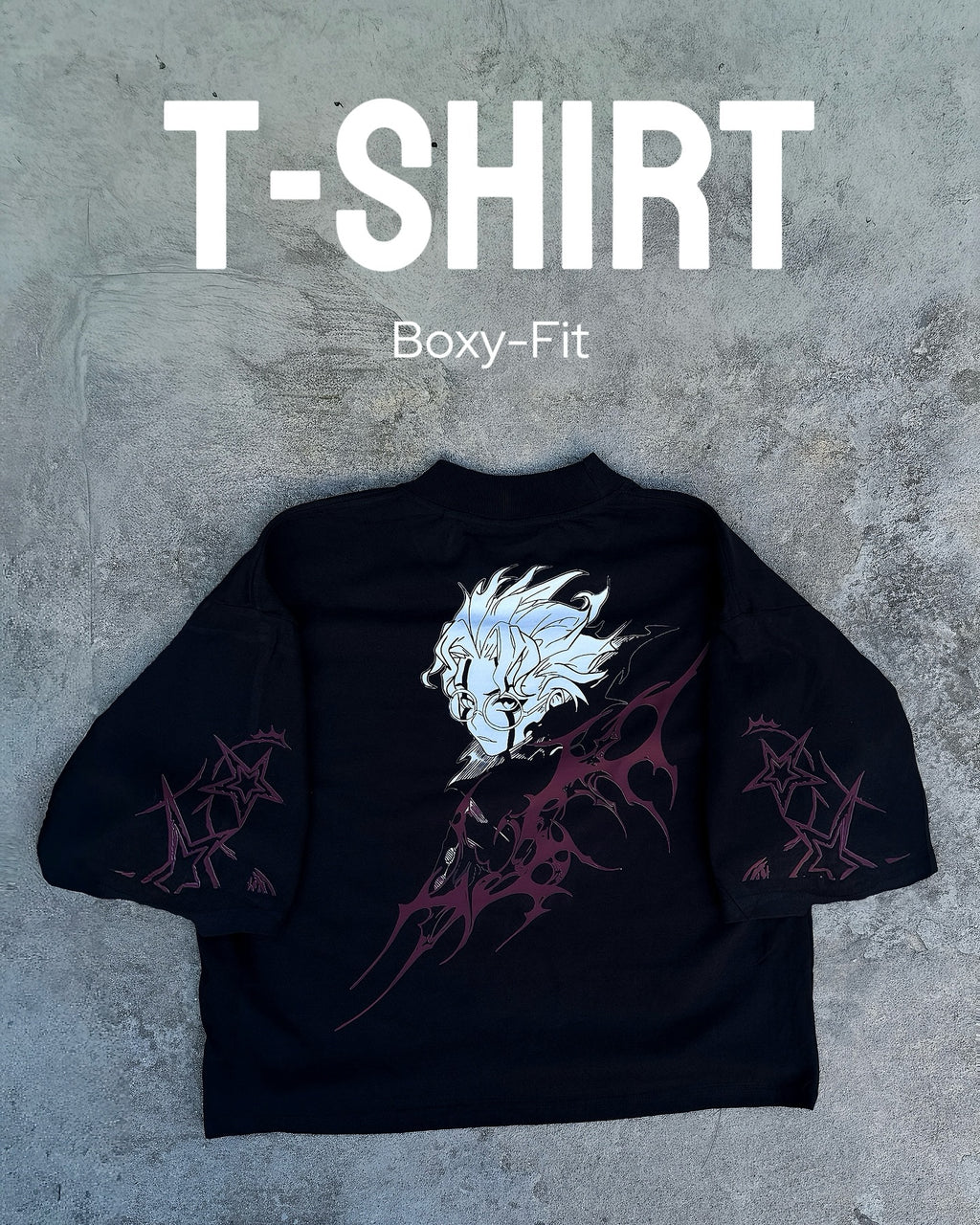 T-Shirt Boxy Fit Okarun Transformado