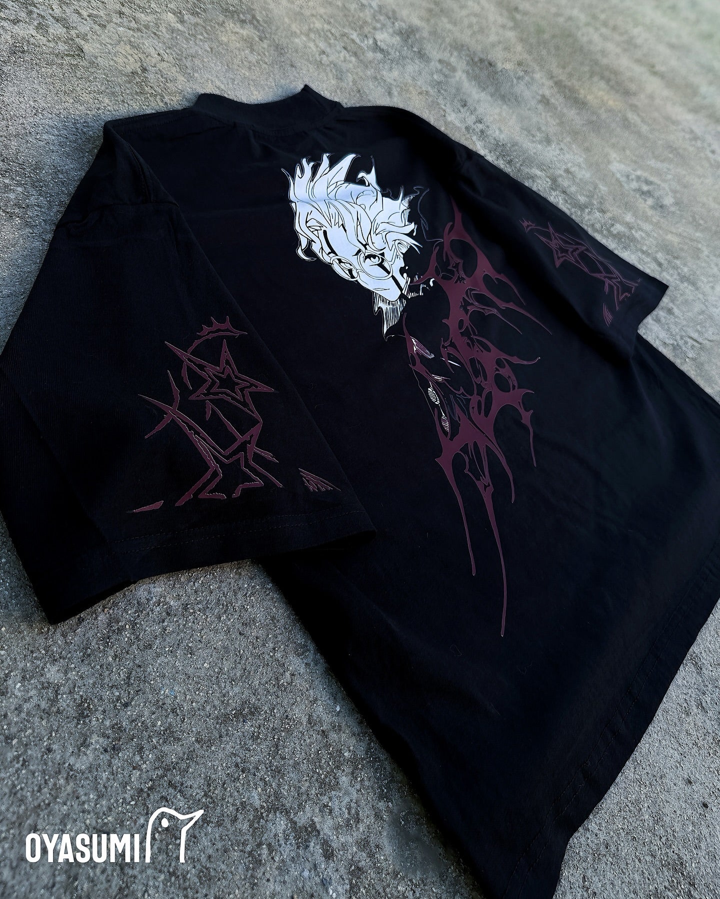 T-Shirt Boxy Fit Okarun Transformado