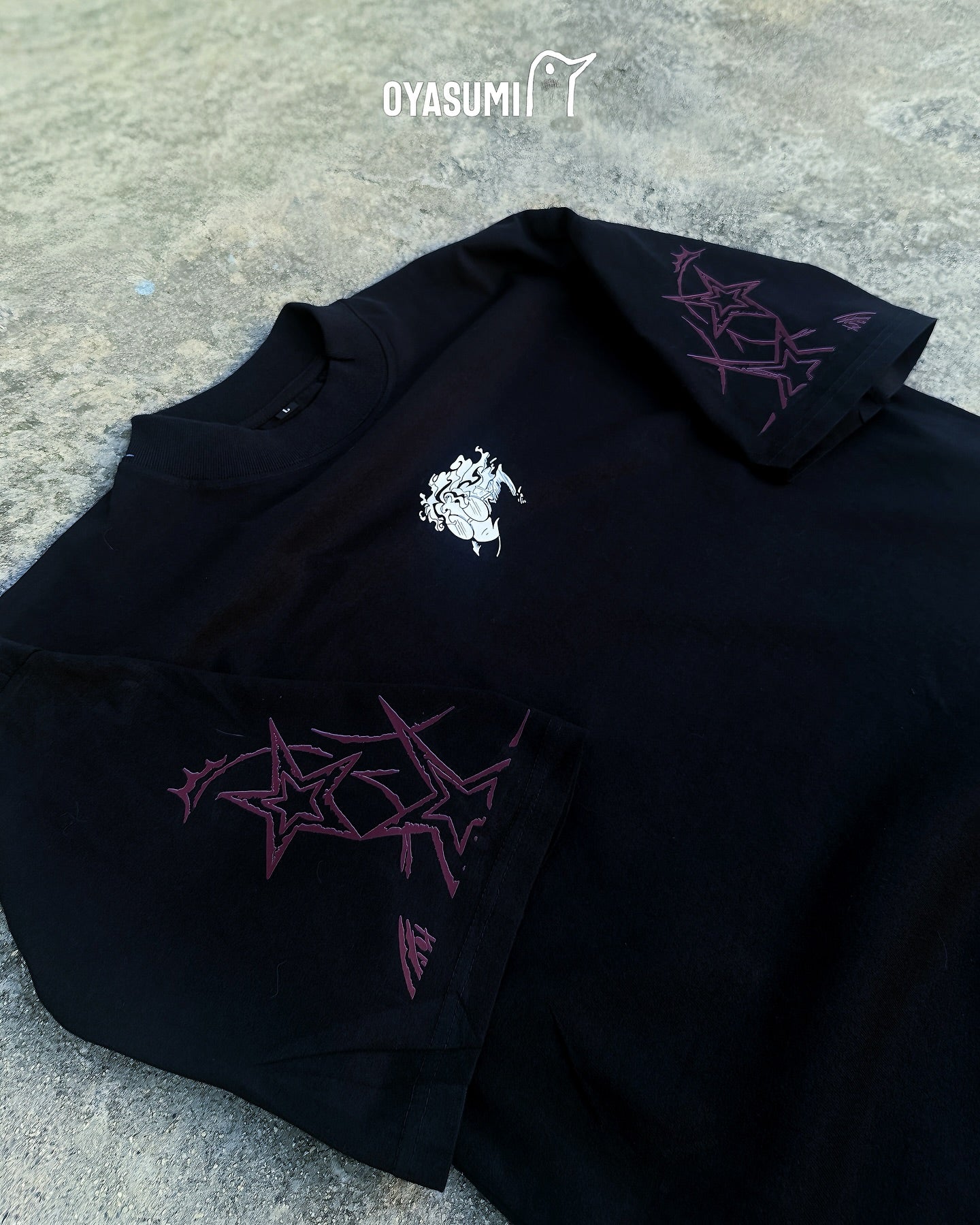 T-Shirt Boxy Fit Okarun Transformado