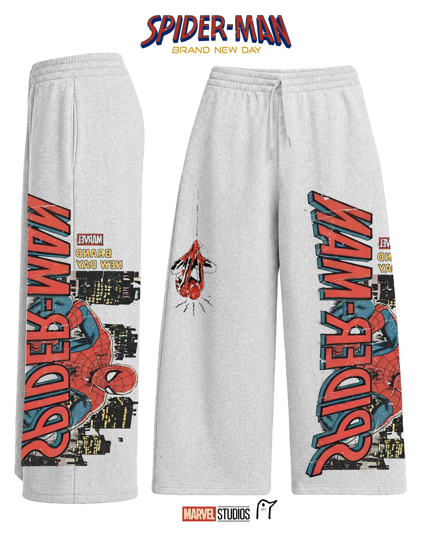 Pans Baggy SPIDERMAN GRIS
