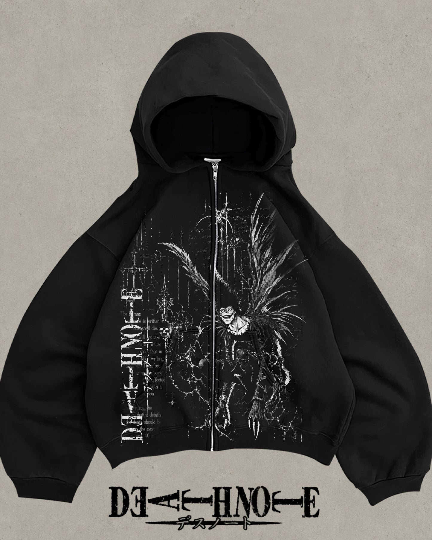 Zip Hoodie RYUK Negro