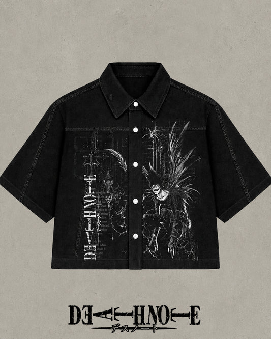 SOBRECAMISA MEZCLILLA DEATH NOTE