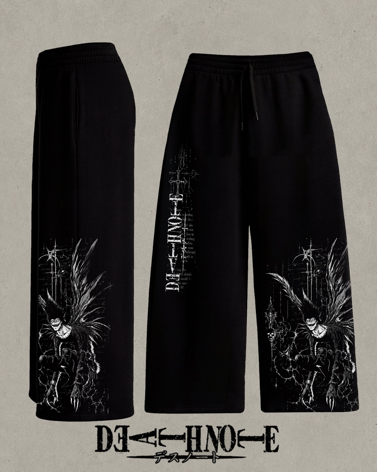 Pans Baggy Death Note Negro