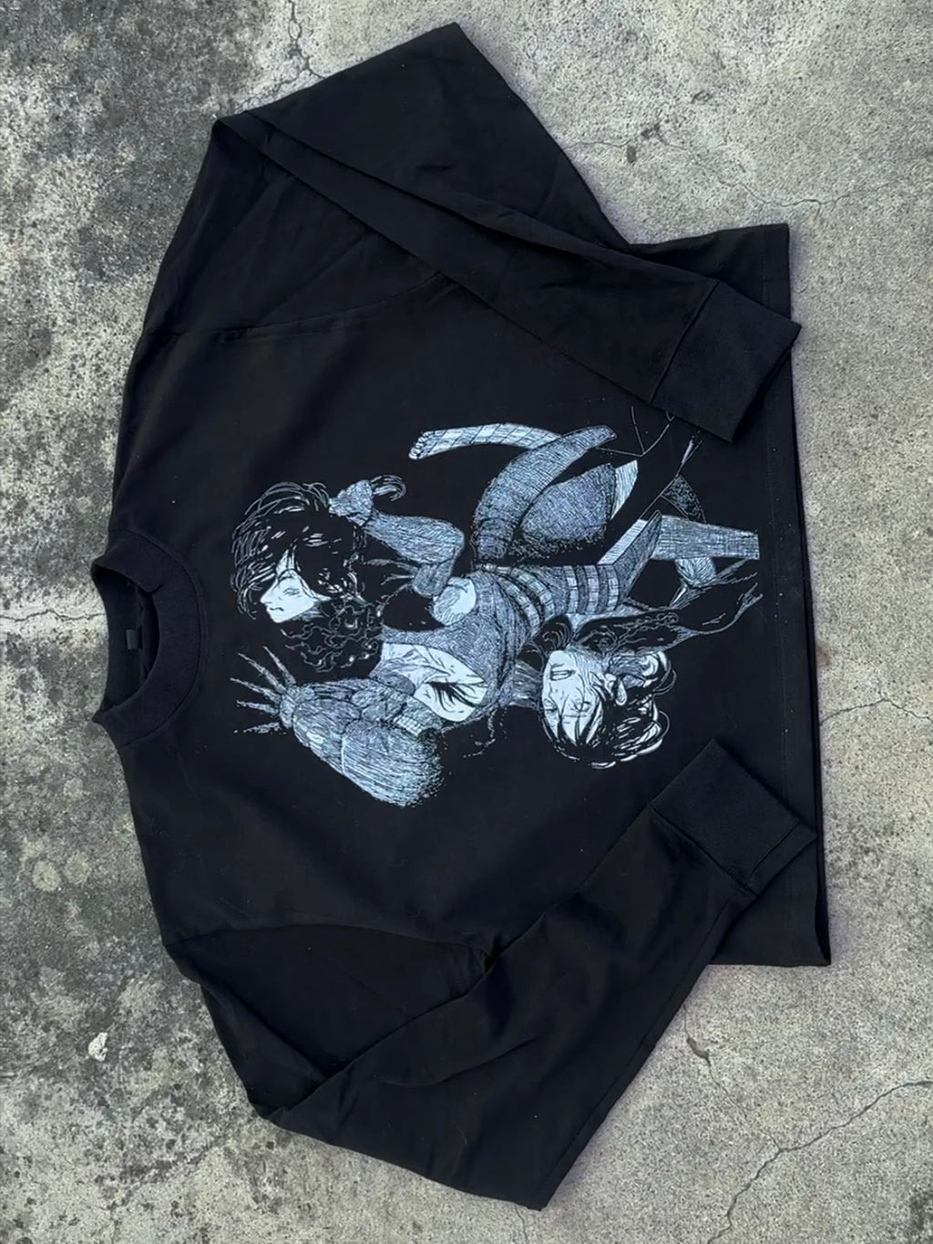 Camisa manga larga boxy fit REZE