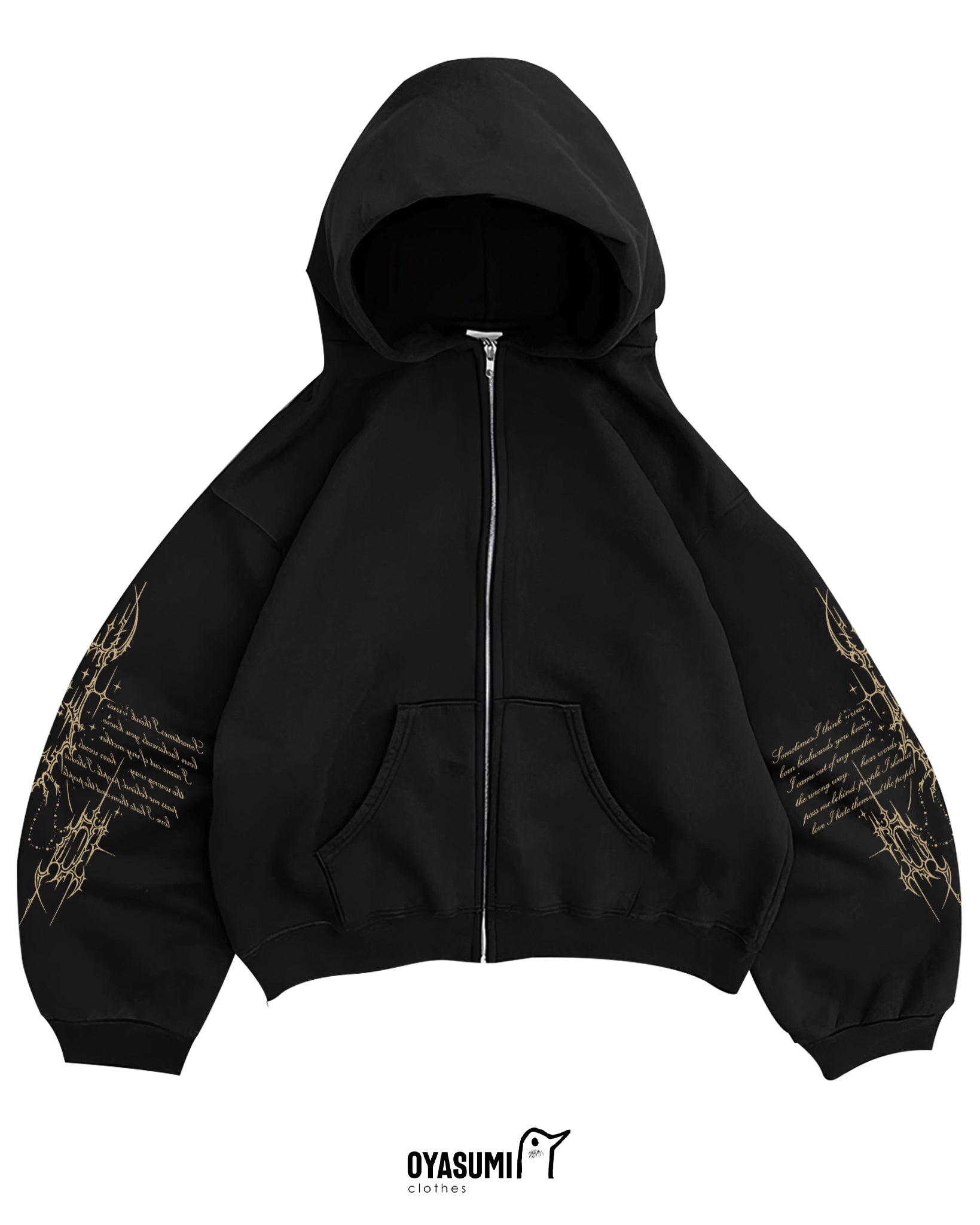 ZIP HOODIE BOXY POWER