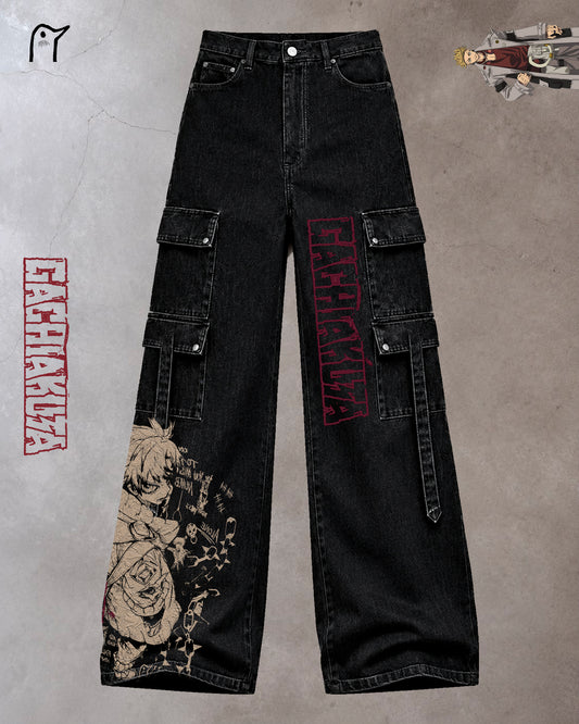 PANTALON BAGGY DE MEZCLILLA LUDO