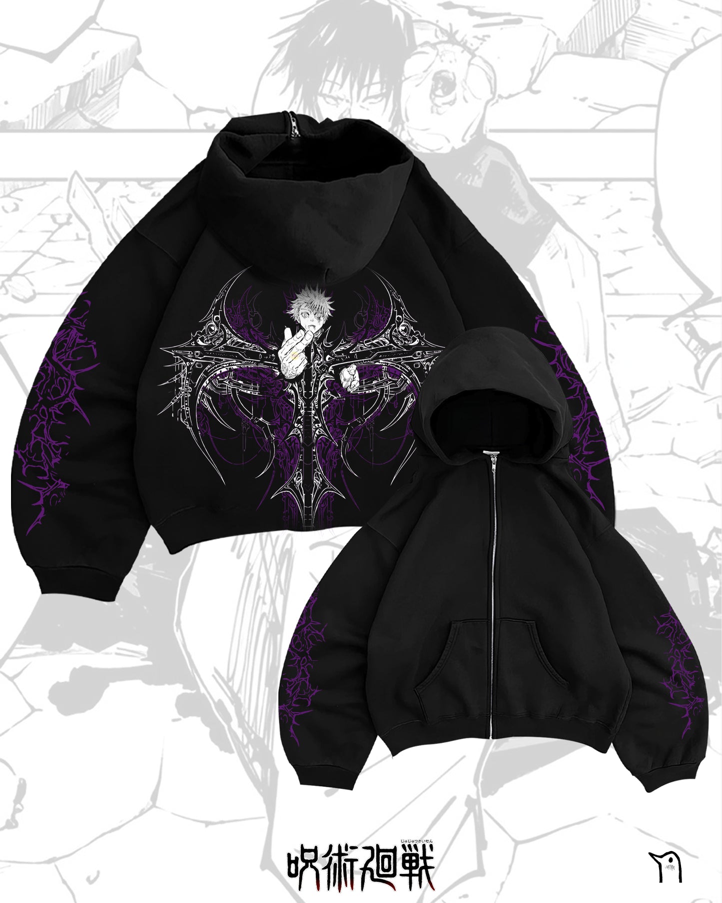ZIP HOODIE BOXY FIT GOJO