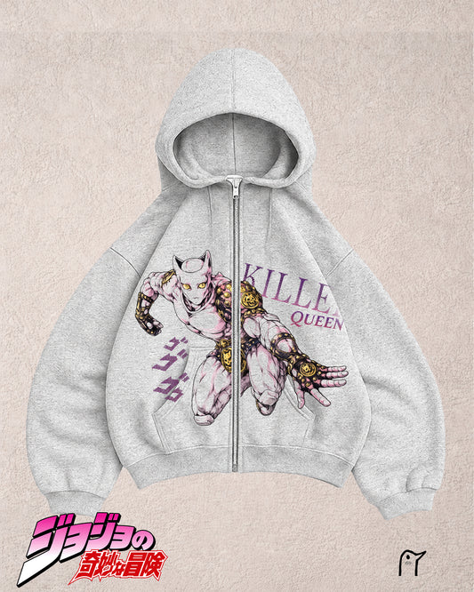 ZIP HOODIE BOXY FIT Killer queen