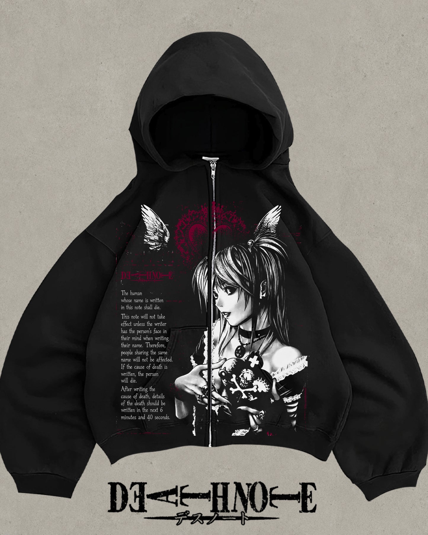 Zip Hoodie Misa Amane