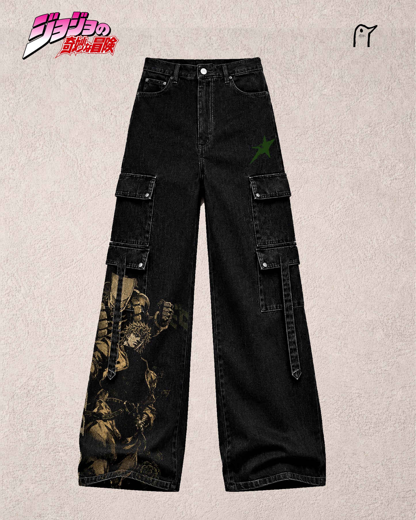 PANTALON BAGGY DE MEZCLILLA DIO BRANDO