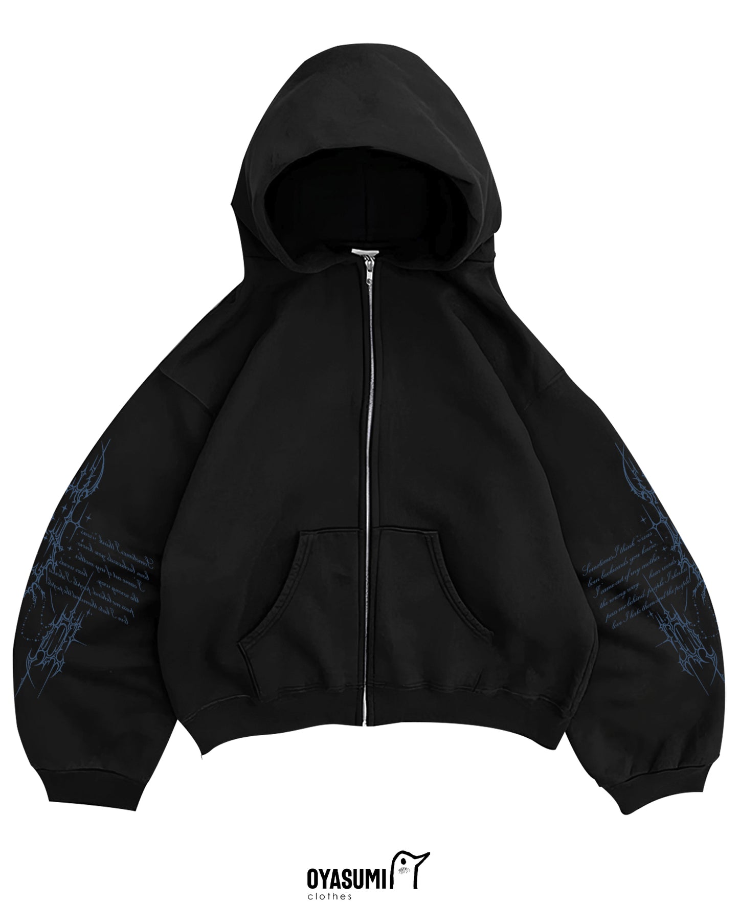 ZIP HOODIE BOXY FIT AKI
